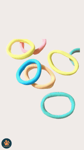 Bubblegum Shades Hair Ties (18 Pack) HedeliE